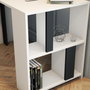 Hanah Home Lima - Blanco, Antracita